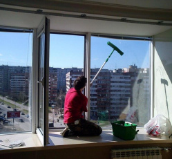 Мытье окон в однокомнатной квартире Волосово